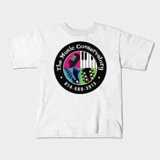 Official Music Conservatory Merchandise Black Logo Kids T-Shirt